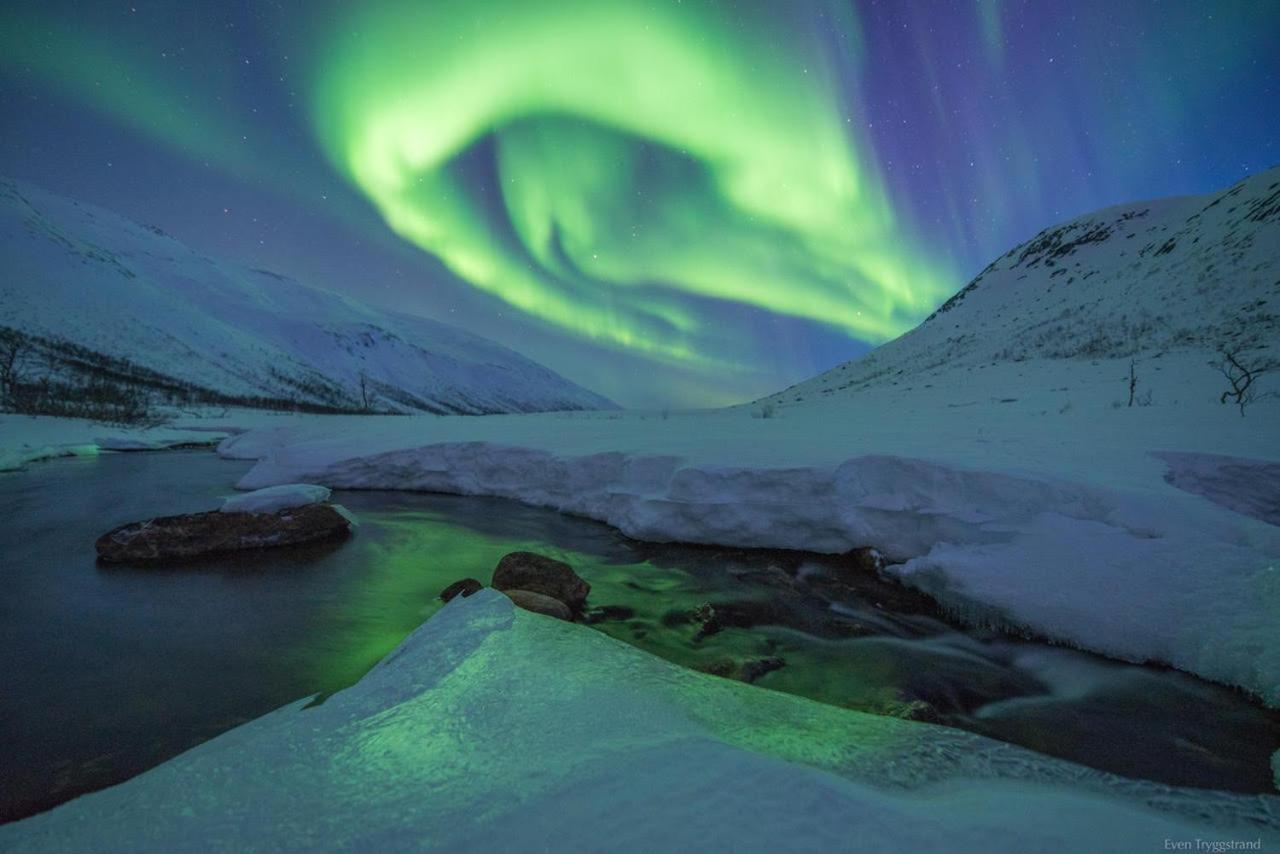 Karlsøy Camp Auroraヴィラ エクステリア 写真